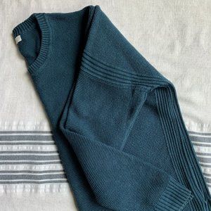 Madewell Texturework Sweater in Retro Navy